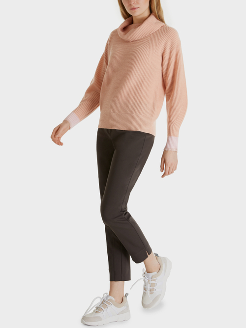Rollkragenpullover mit Kaschmir