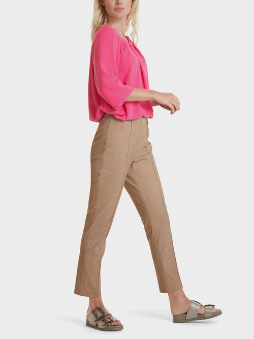 Stretchhose in Web-Optik