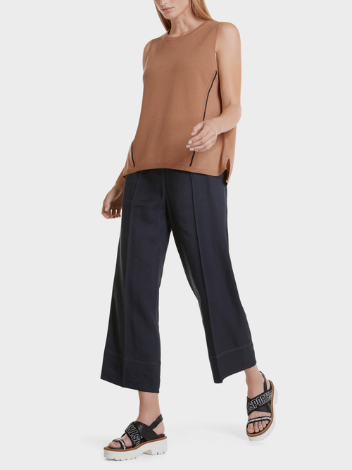 Culotte in Denim-Optik