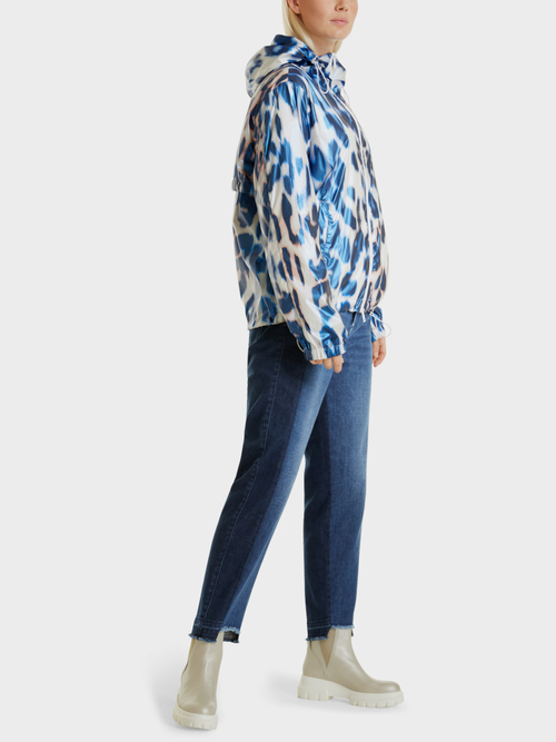 Veste à la brillance irisée
