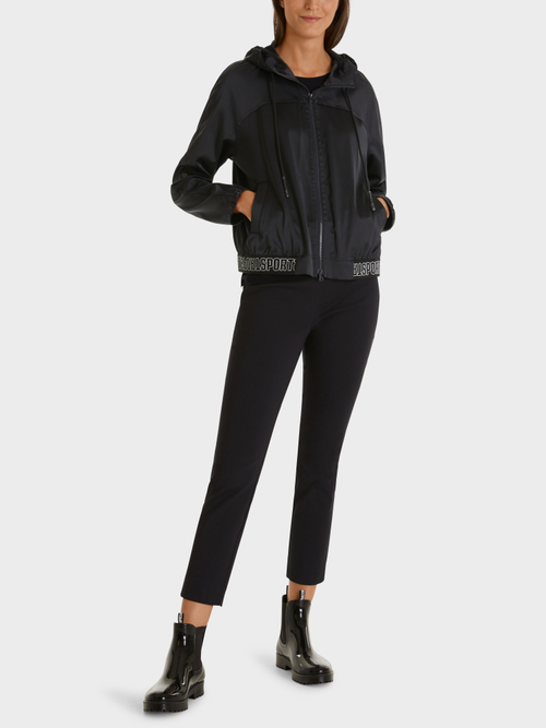 Blousonjacke aus Satin