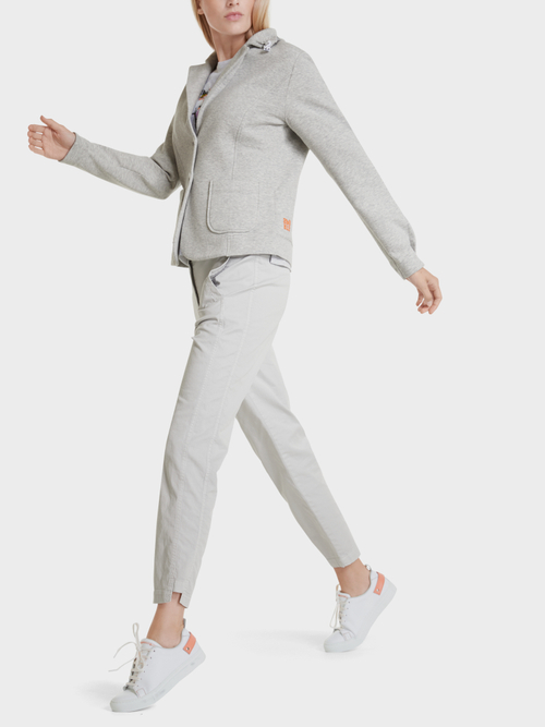 Blazer mit sportivem Reverskragen