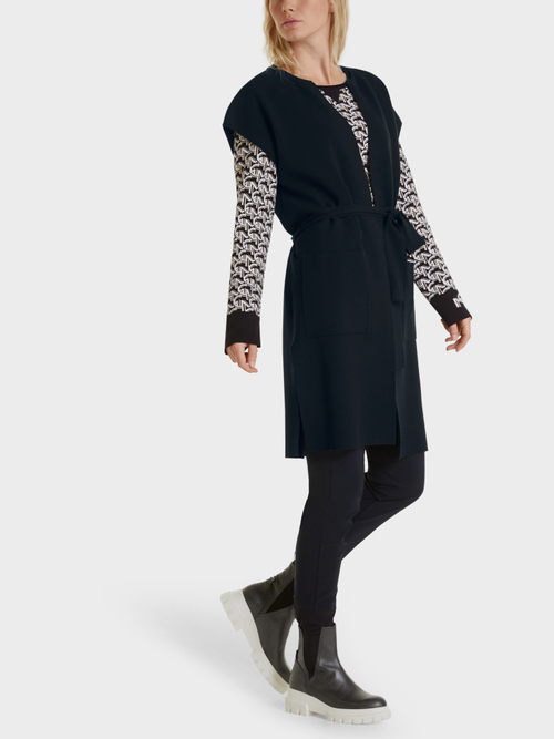 Gilet en viscose mélangée