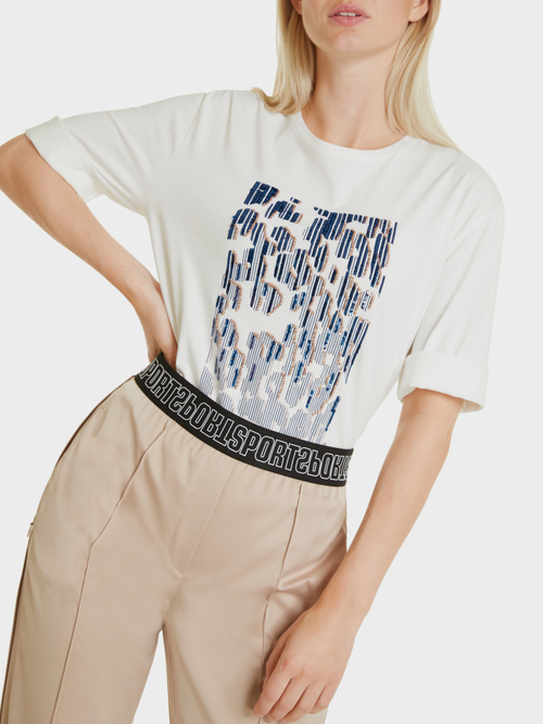 Top with sequin embroidery
