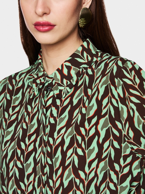 Robe courte à volants