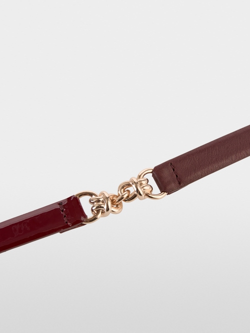 Leather hip belt