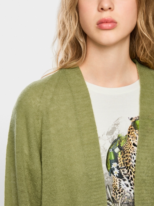 Knitted in Germany lightweight cardigan