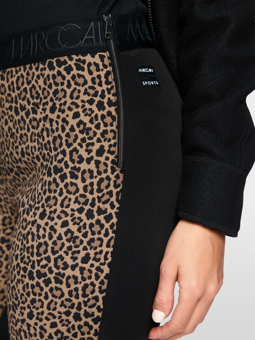 Tight SIENA leopard print trousers