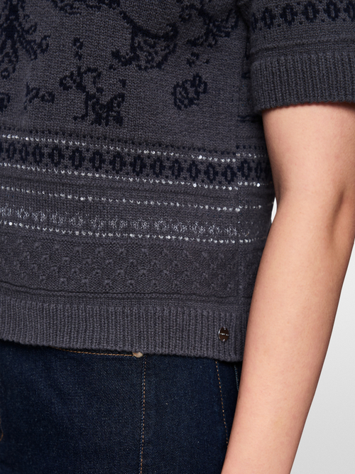 Paisley jumper ‘Rethink Together’