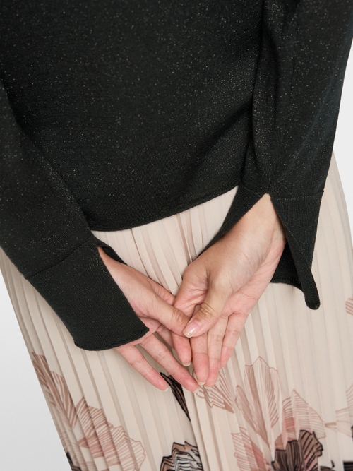 Pull en maille fine avec lurex