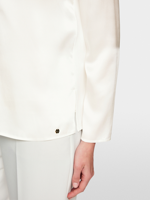 Silk blouse shirt