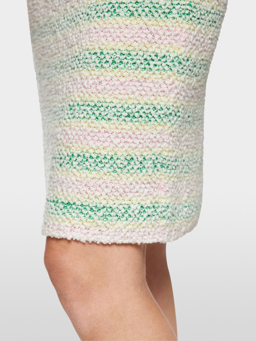 ‘Knitted in Germany’ bouclé skirt