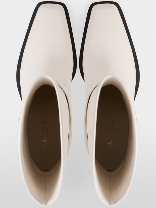 Leather western boots