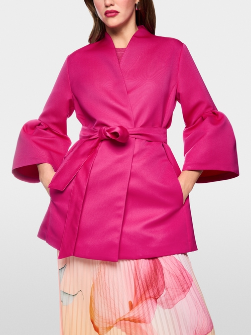 Eleganter Couture-Mantel