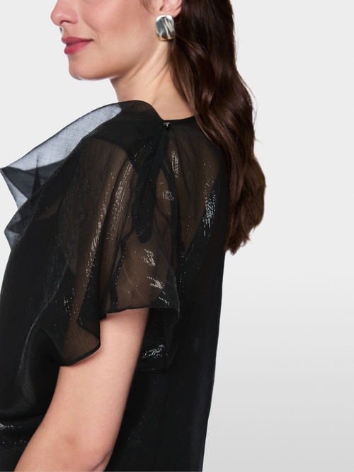 Transparent top with underskirt