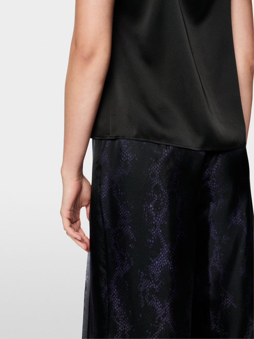 Party top with embellishment