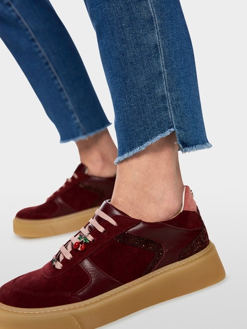 SILEA slim-fit jeans with cropped cut