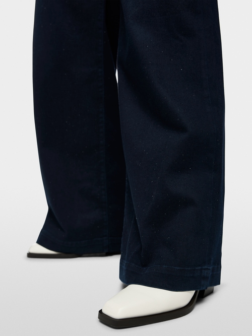 WARRI wide-cut jeans with high waistband