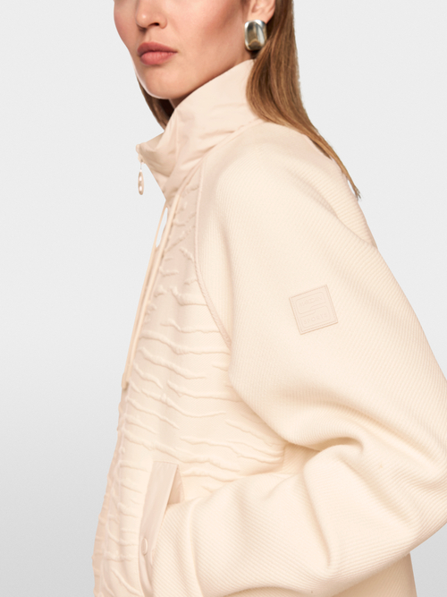 Jacket with animal print