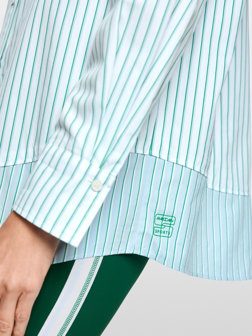 Chemise en coton rayé