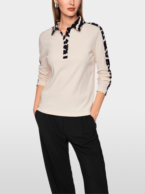 Long-sleeved shirt with animal details