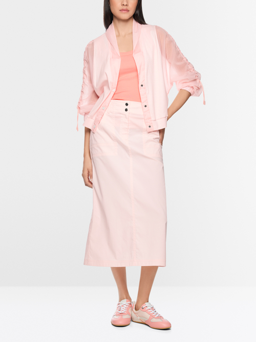 Tonal midi skirt