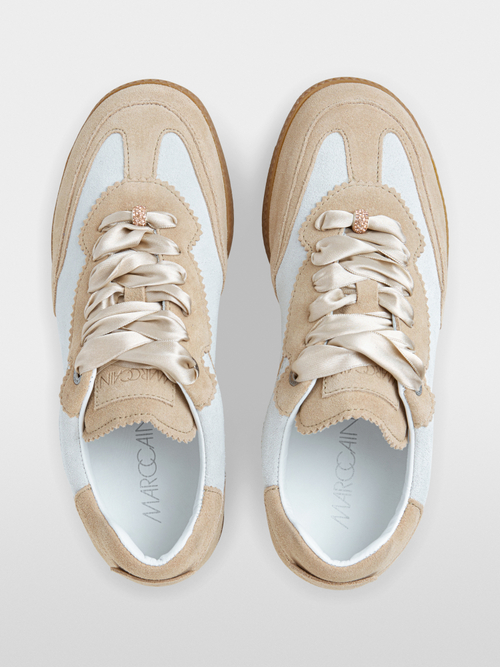 Suede trainers