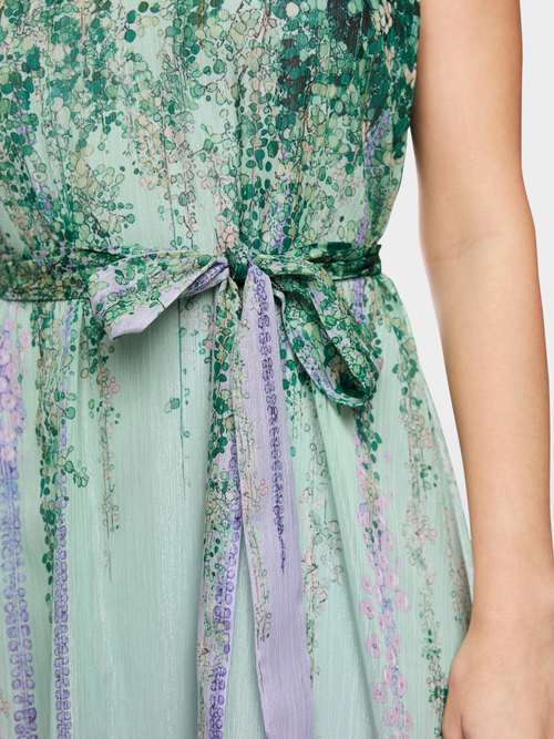 Neckholderkleid mit Flower-Print