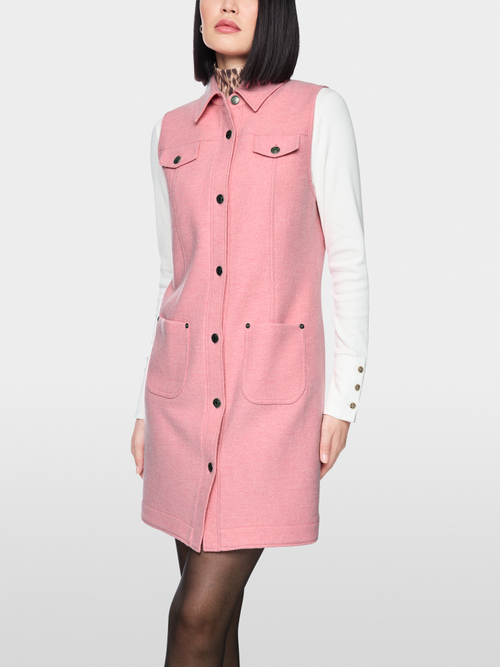 ‘Knitted in Germany’ boiled wool dress