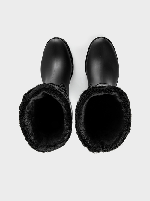 Stiefelette mit Leo-Stitching