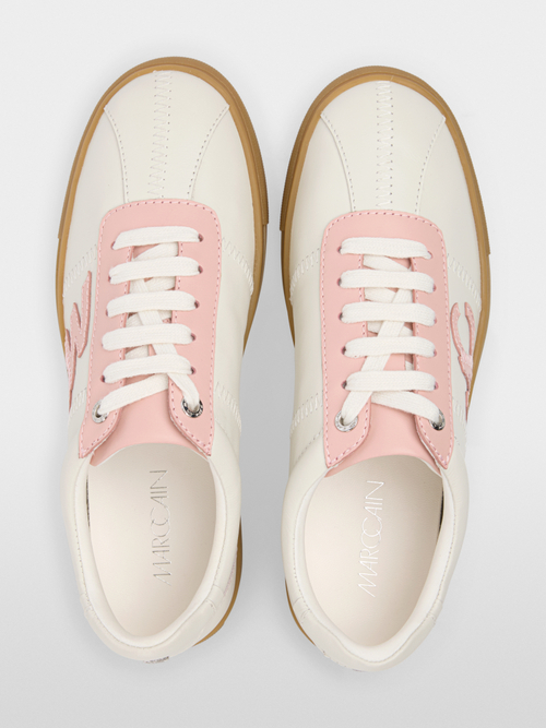 Leather trainers
