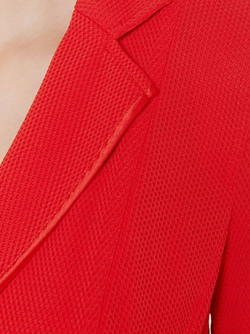 Blazer sportif en maille filet 3D