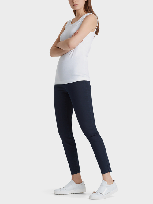 Tank Top aus Ripp-Jersey