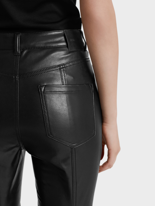 Skinny pantalon van imitatieleer