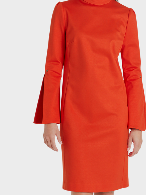 Jerseykleid mit Swarovski® Kristallen