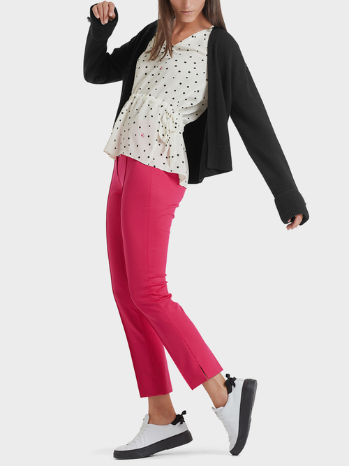 Blouse with feminine details