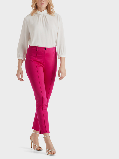 Cropped jersey pants