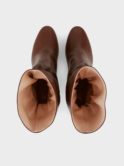 Elegante Stiefeletten aus Leder