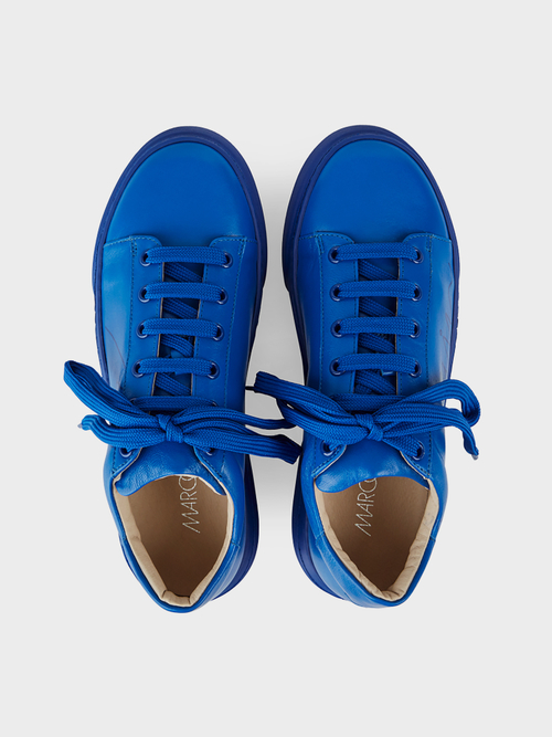 Colourful leather trainers