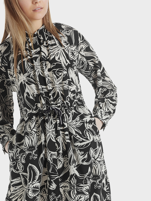 Hemdblusenkleid aus Seide
