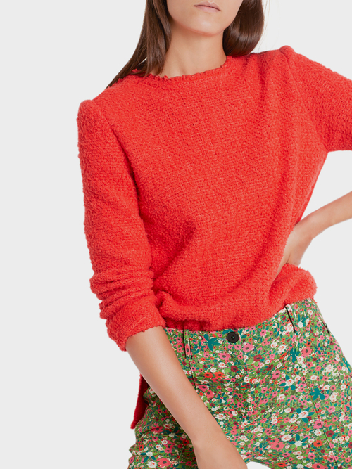 Knitted in Germany Bouclépullover