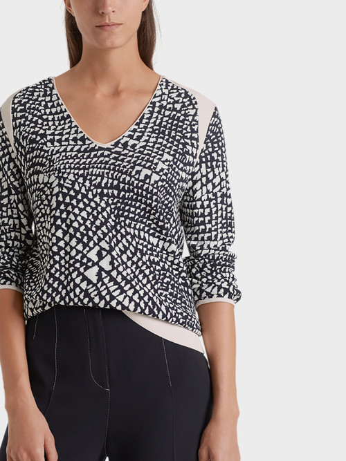 Jacquardpullover Knitted in Germany