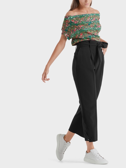 T-Shirt mit Wasserfalleffekt