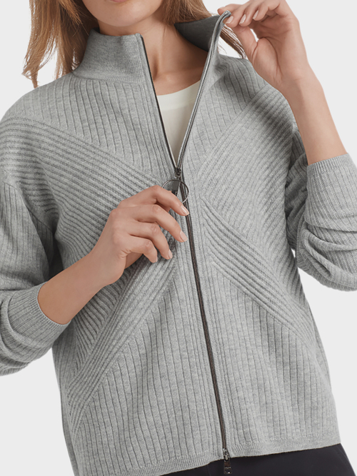 Jacke mit Troyerkragen