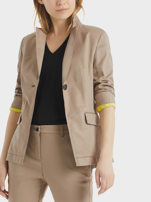 Lässiger Einknopf-Blazer