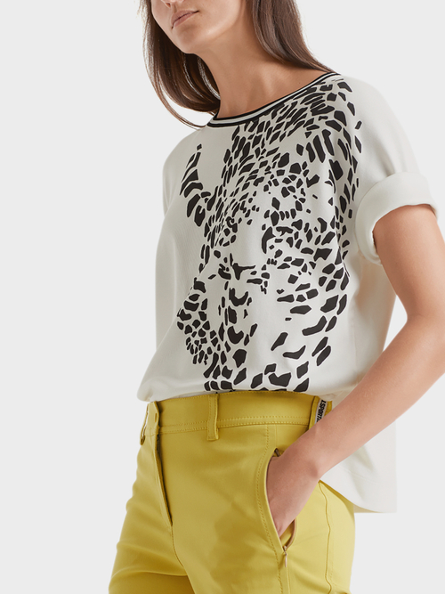 Shirt mit Leopardenmotiv