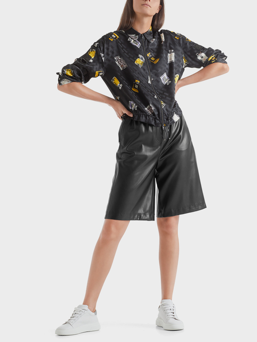 Bluse aus Bambus und Seide