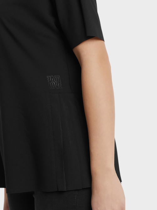 Blusenshirt mit Plissees