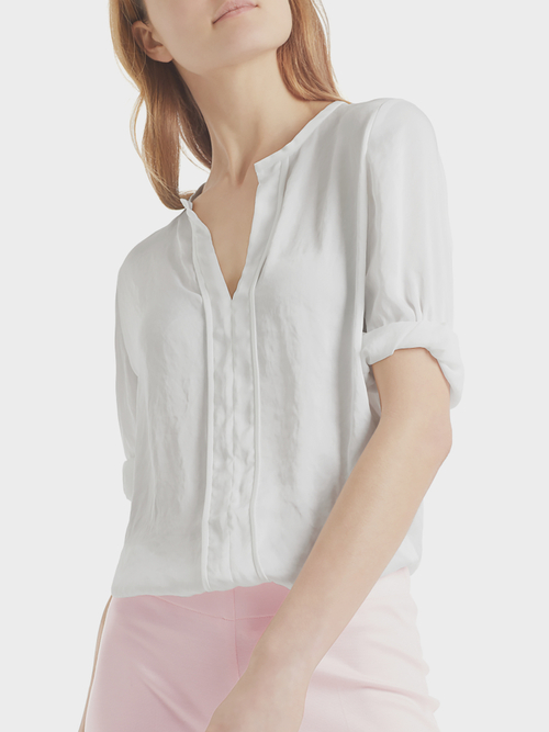 Vloeiende blouse van licht microfiber