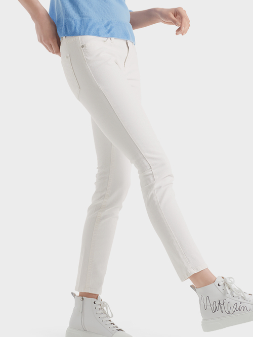 Bright-coloured jeans